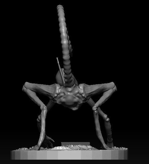 Neoburster Alien Covenant statue 3D model_6