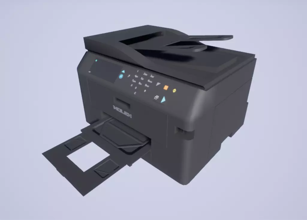 Copier 3dmodell Low-poly 3D model