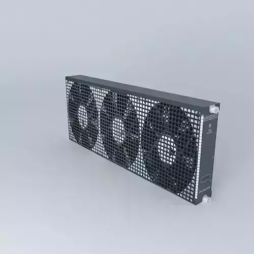 Cisco Fan Module for Catalyst 6503 Chassis 3D model