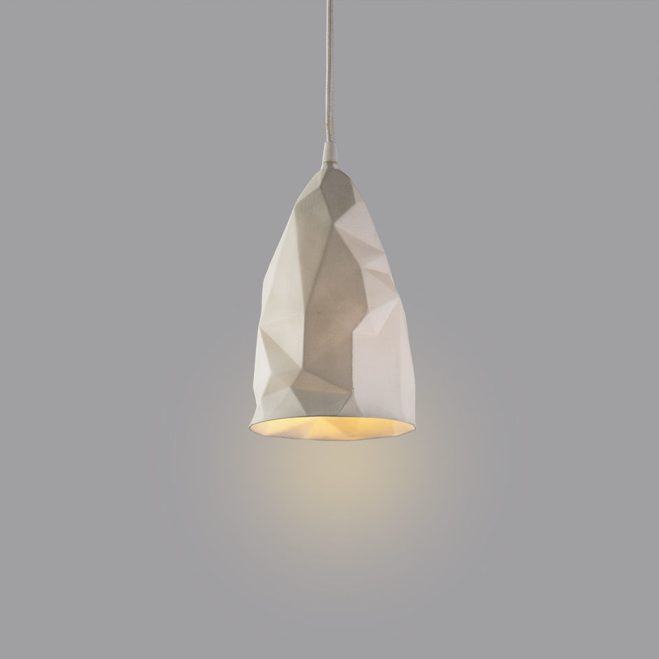 Iceberg and Magma rock Pendant Lights 3D print model_5