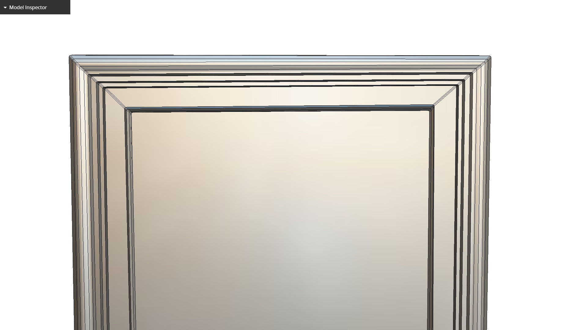 Balinese picture green frame rural landscape Low-poly 3D model_13