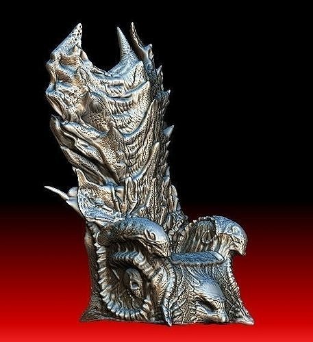 predator throne avp 3D model
