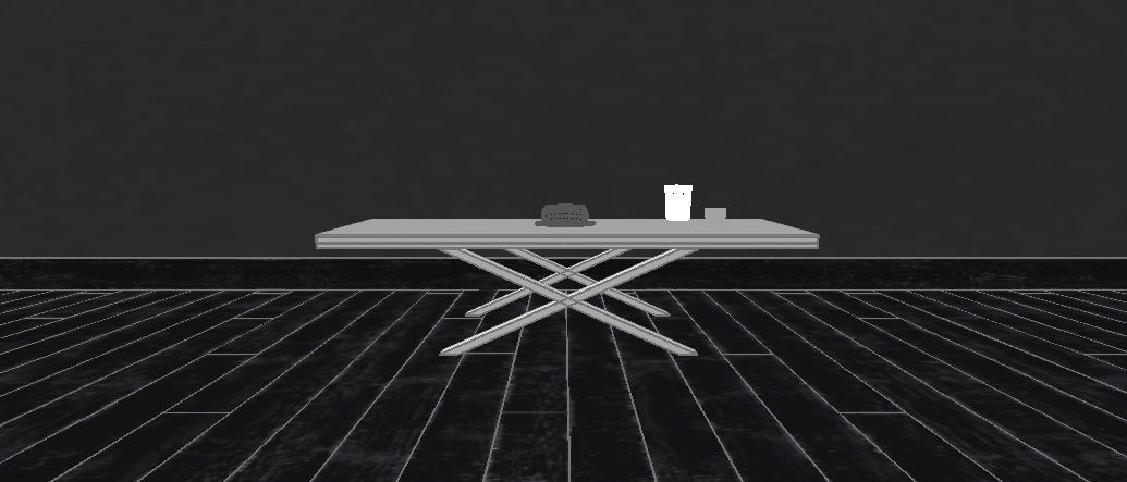 Table - Living Room Furniture 04 3D model_6