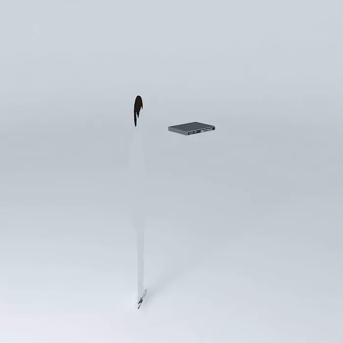 Fortigate Firewall 3D model_0