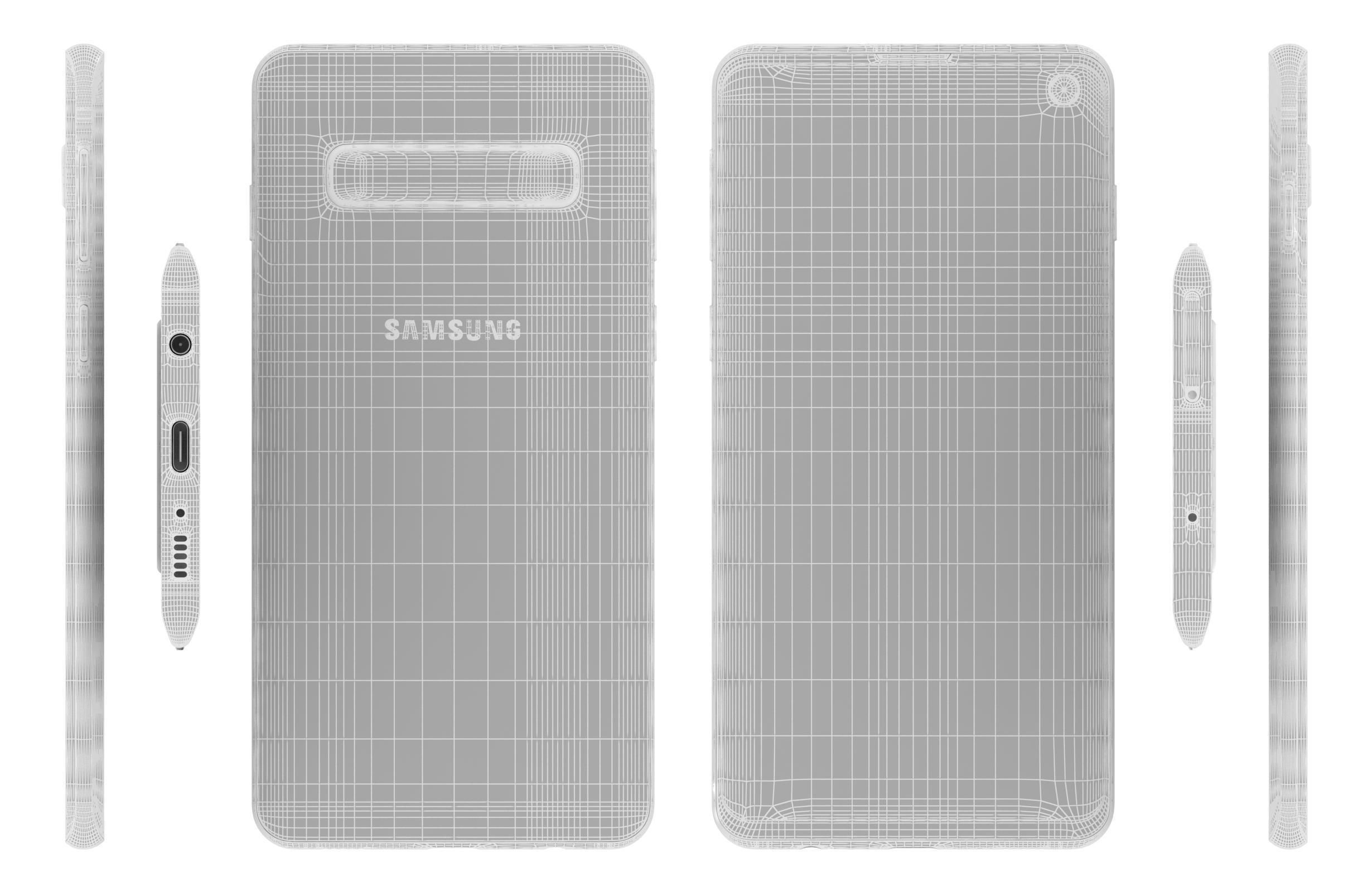 Samsung Galaxy S10 Flamingo Pink 3D model_13