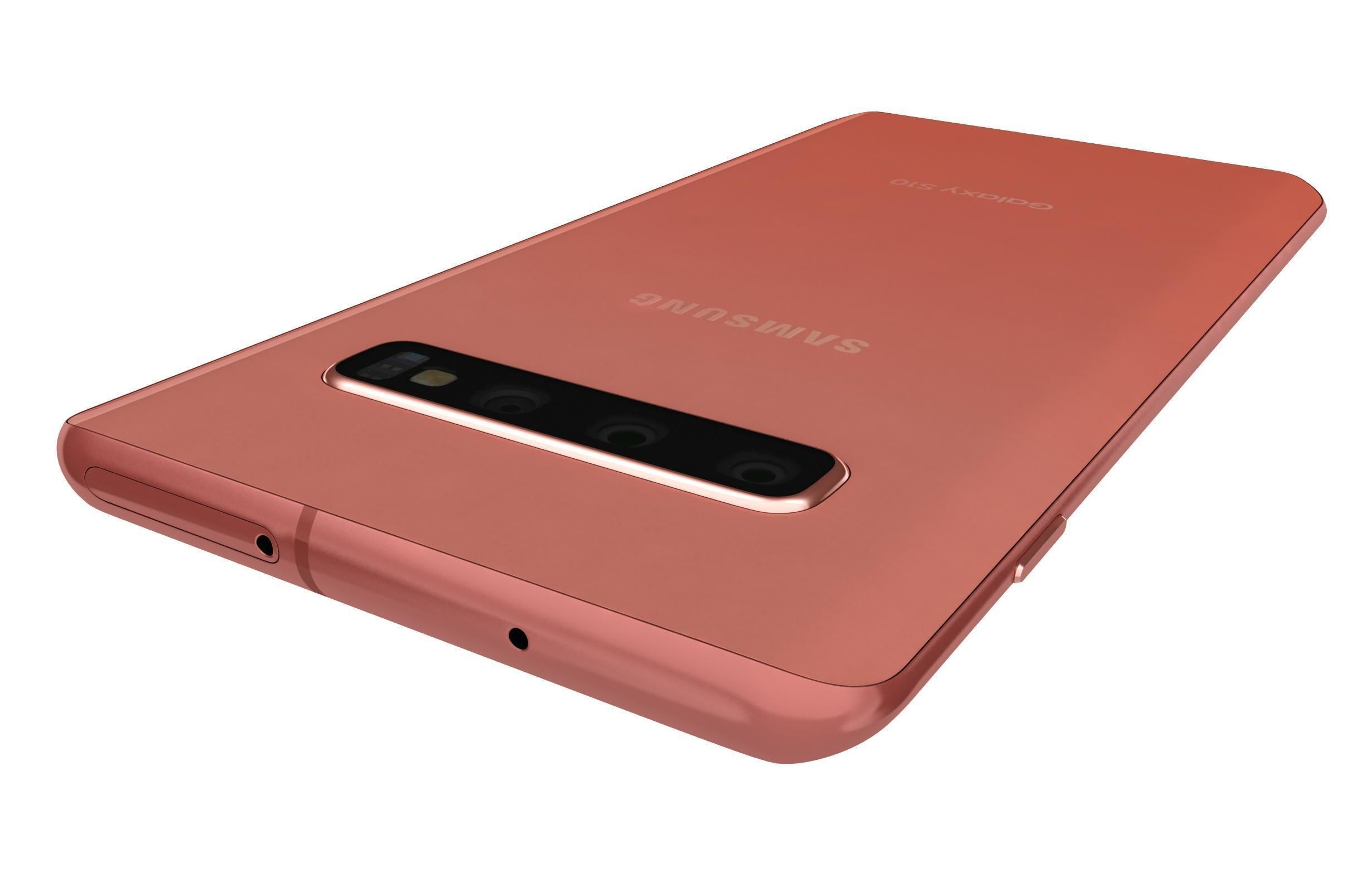 Samsung Galaxy S10 Flamingo Pink 3D model_7