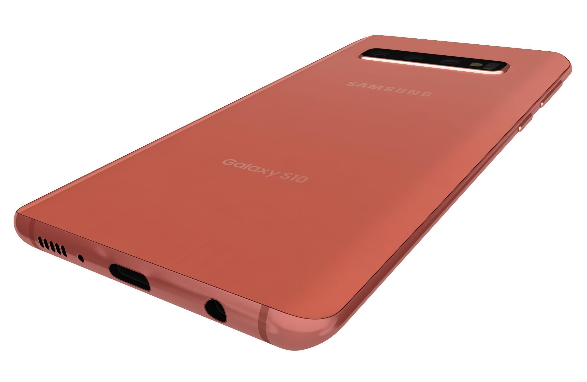 Samsung Galaxy S10 Flamingo Pink 3D model_6