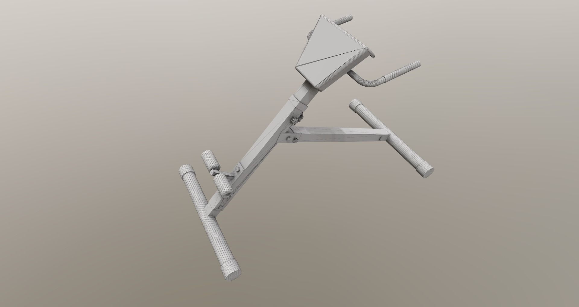 Low-Poly Fitness-Gym Pack Low-poly 3D model_35