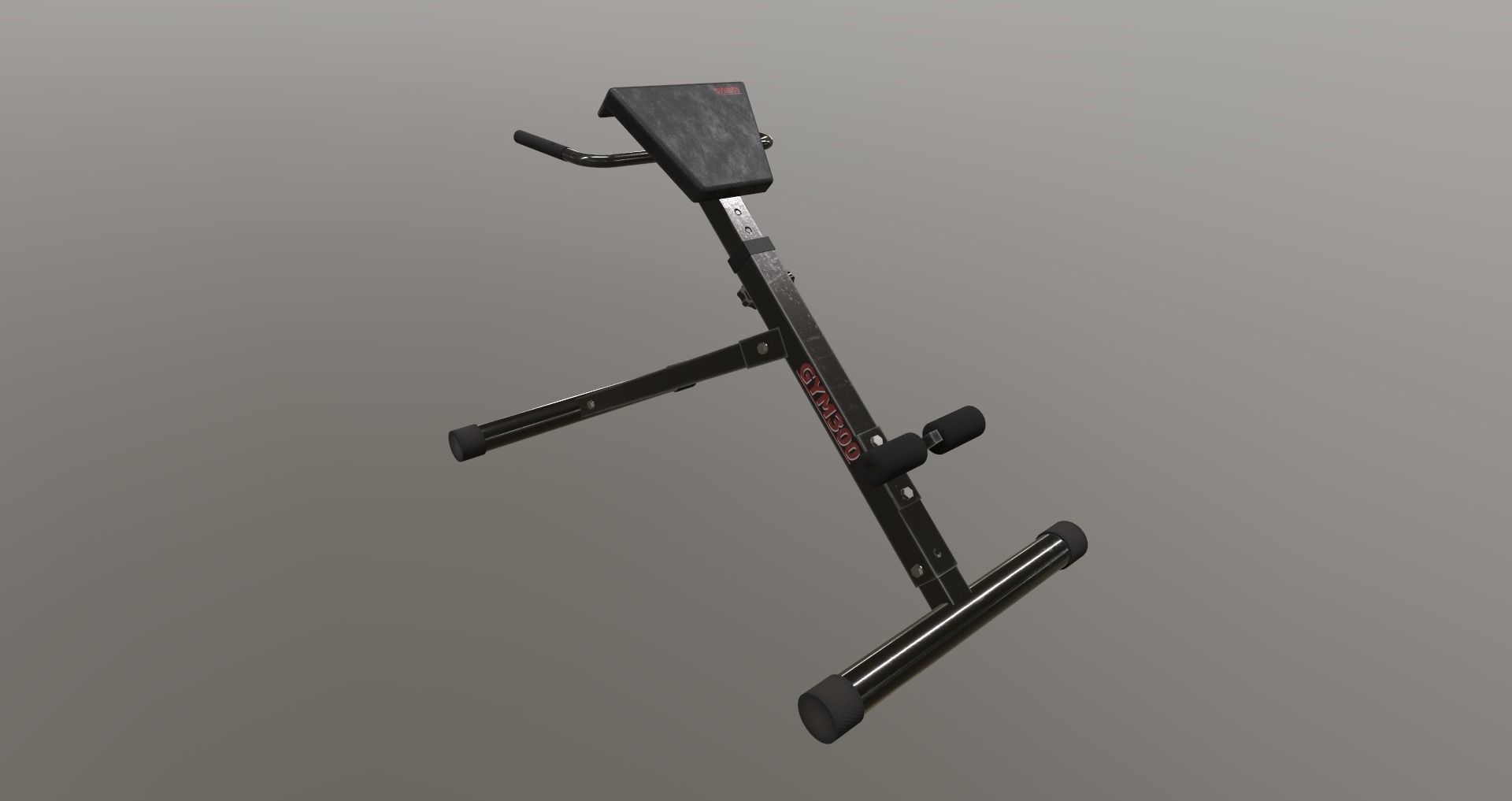 Low-Poly Fitness-Gym Pack Low-poly 3D model_34