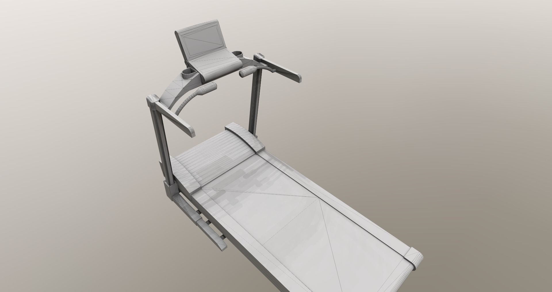 Low-Poly Fitness-Gym Pack Low-poly 3D model_47