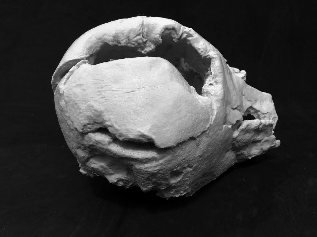 Melted Darth Vader Helmet - Star Wars Skull 3D Print model  3D print model_11