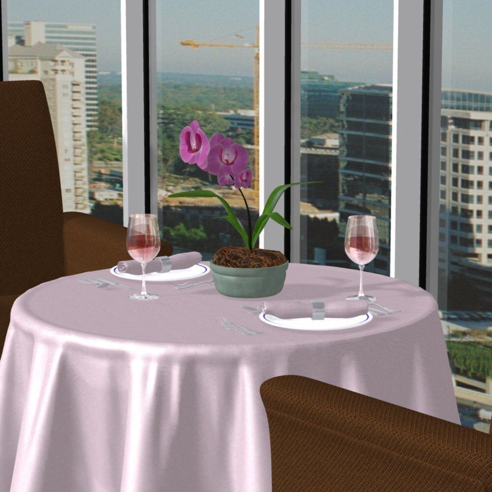 Plants Set 1 group of potted 3D model_10