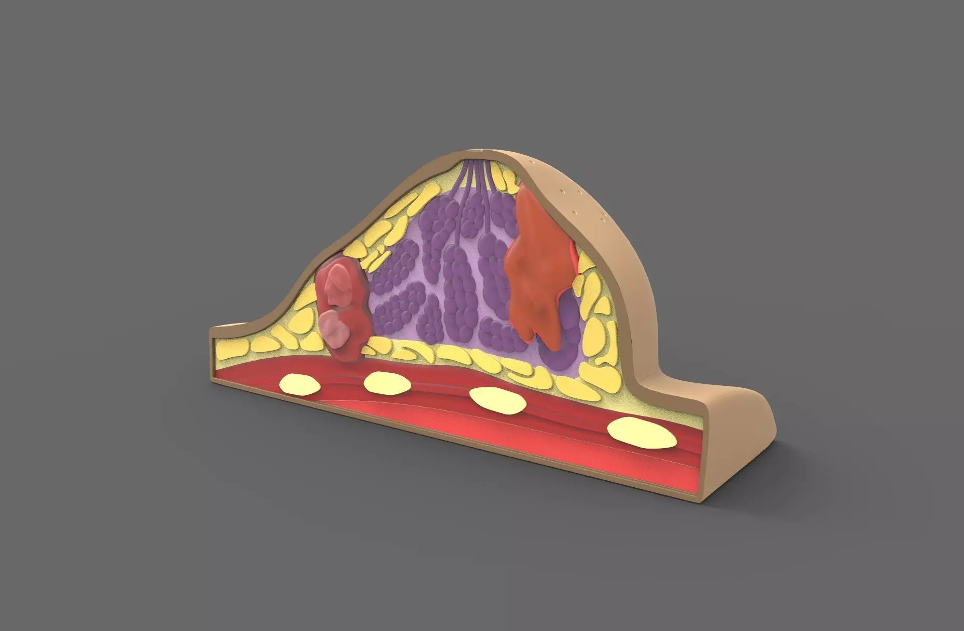 With Cancer - printable 3D model