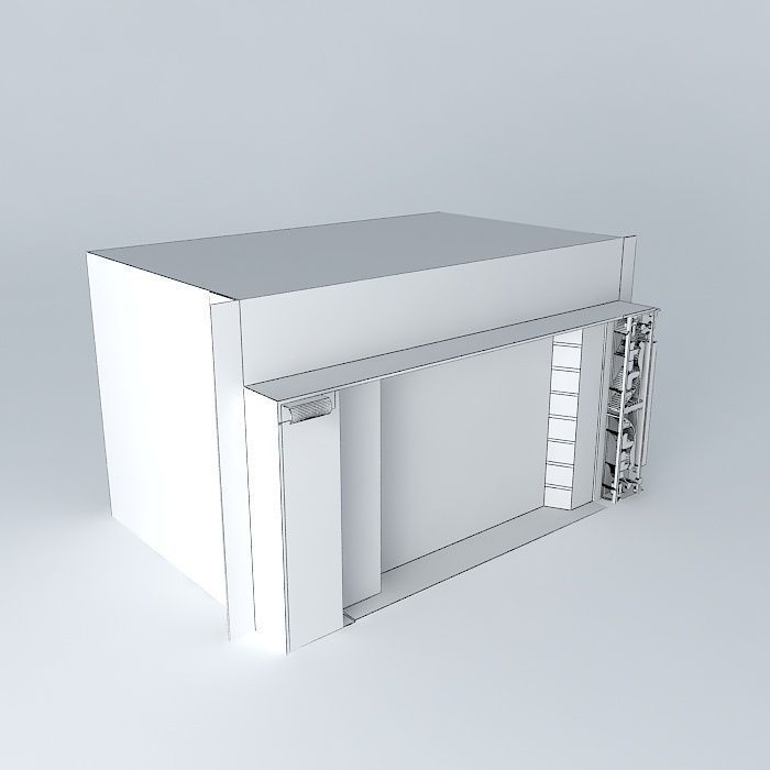 WE 15454 M6 Chassis 3D model_3
