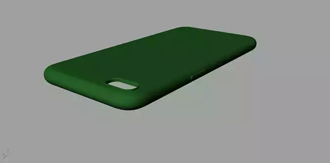 Iphone 8plus green case 3D model 3D print model