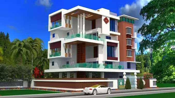 Exterior House Model