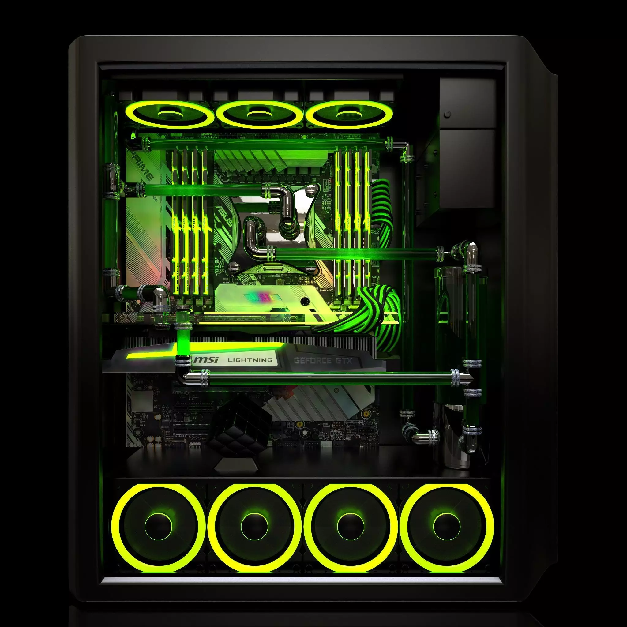 Power PC  3D model_0