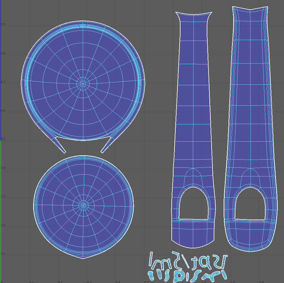 MEASURING SPOONS 6 PIECES Free low-poly 3D model_12