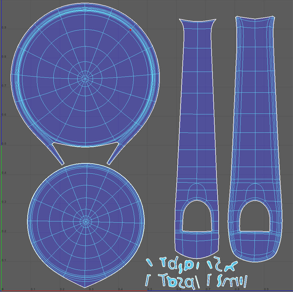 MEASURING SPOONS 6 PIECES Free low-poly 3D model_16