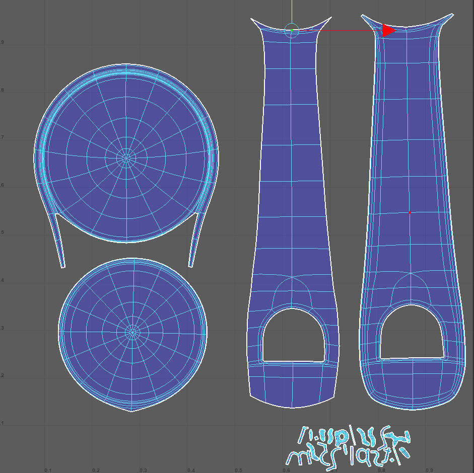 MEASURING SPOONS 6 PIECES Free low-poly 3D model_13