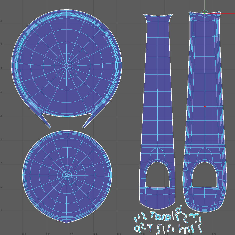 MEASURING SPOONS 6 PIECES Free low-poly 3D model_11