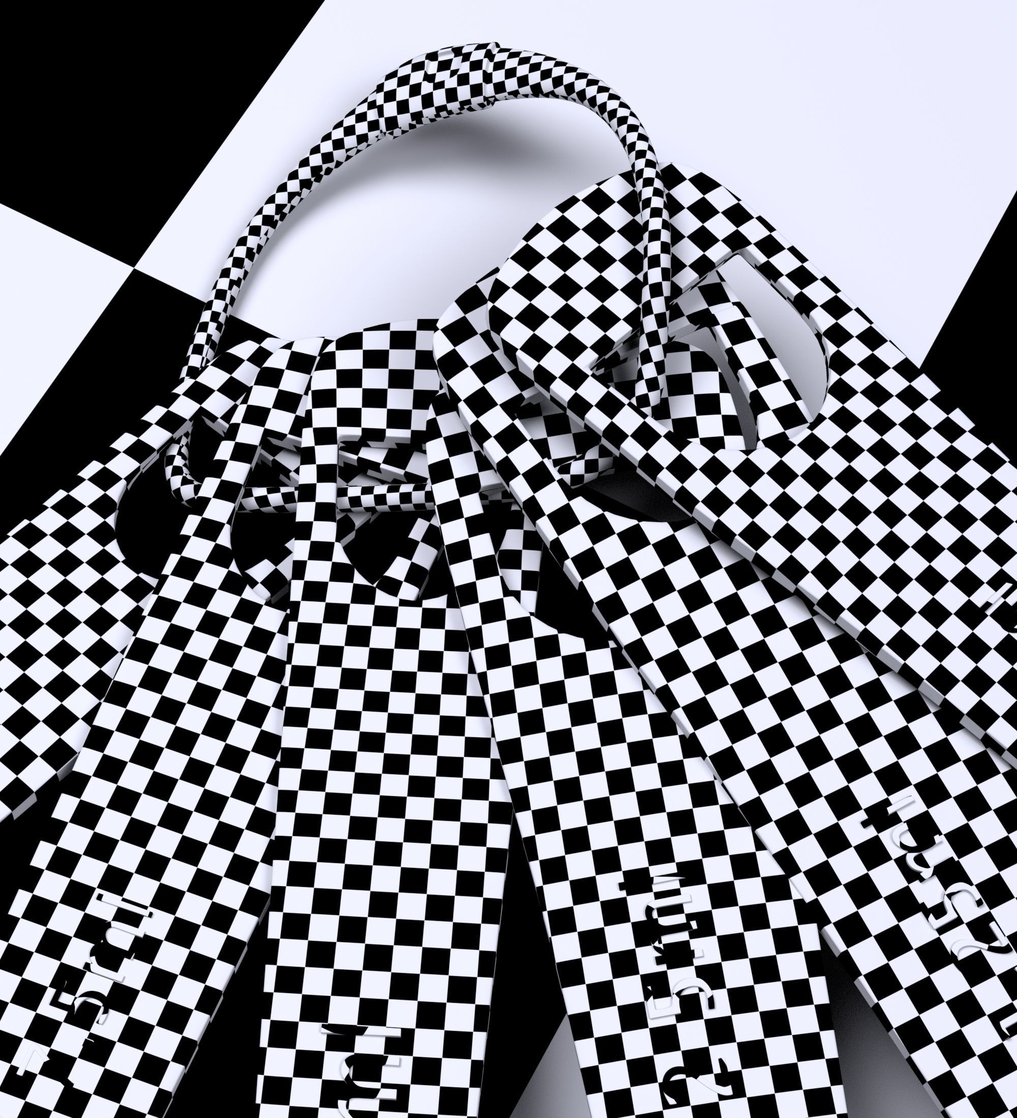 MEASURING SPOONS 6 PIECES Free low-poly 3D model_7