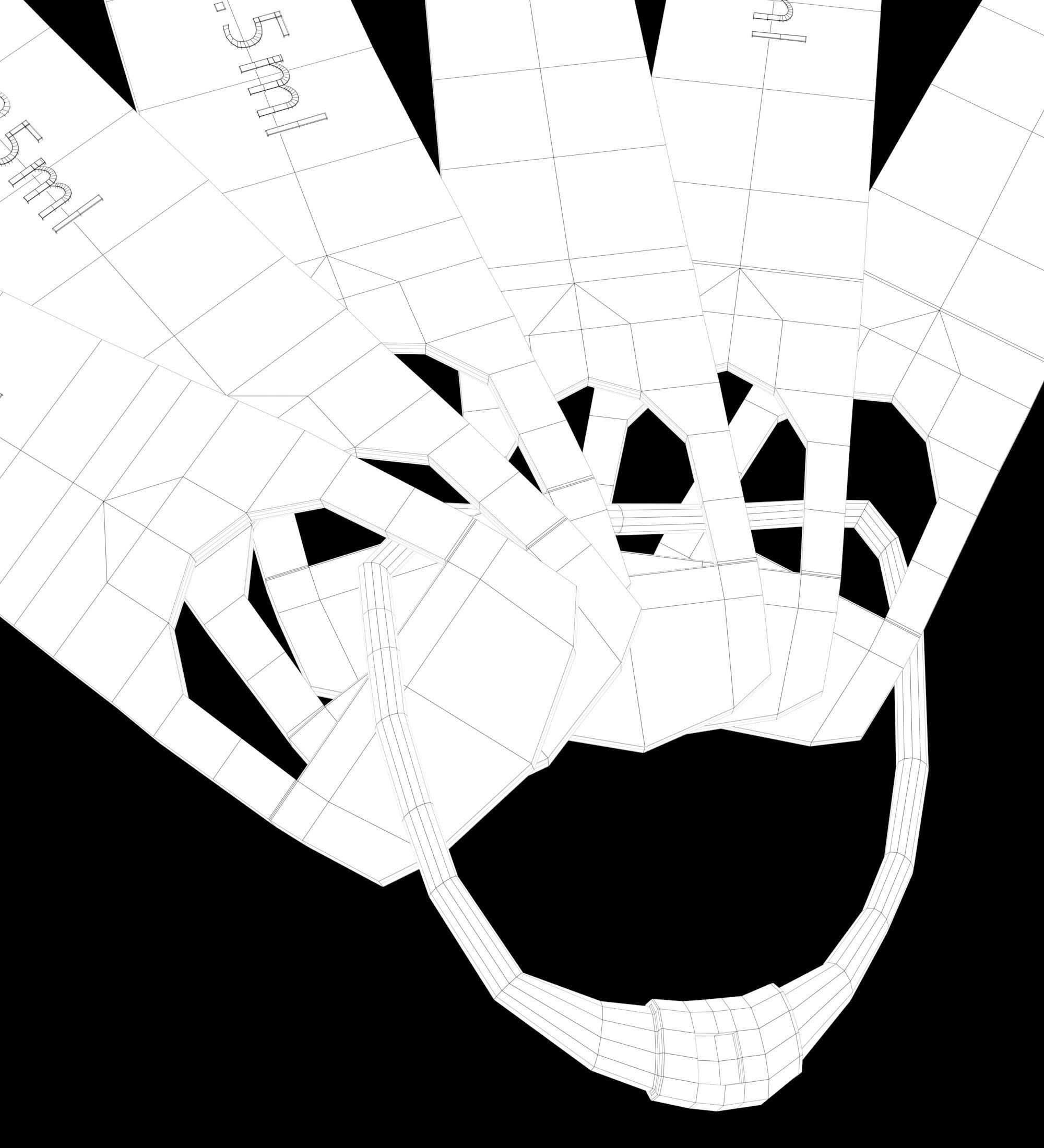 MEASURING SPOONS 6 PIECES Free low-poly 3D model_19