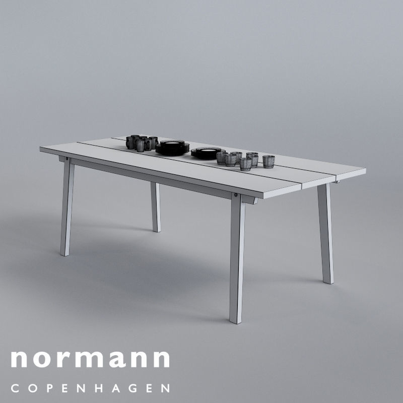 Normann Copenhagen Slice Free 3D model_1