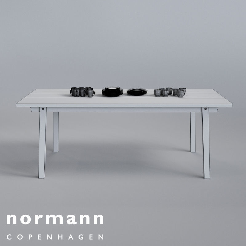 Normann Copenhagen Slice Free 3D model_3