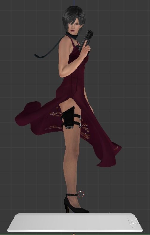 Resident Evil 4 ADA WONG 3D print model_6