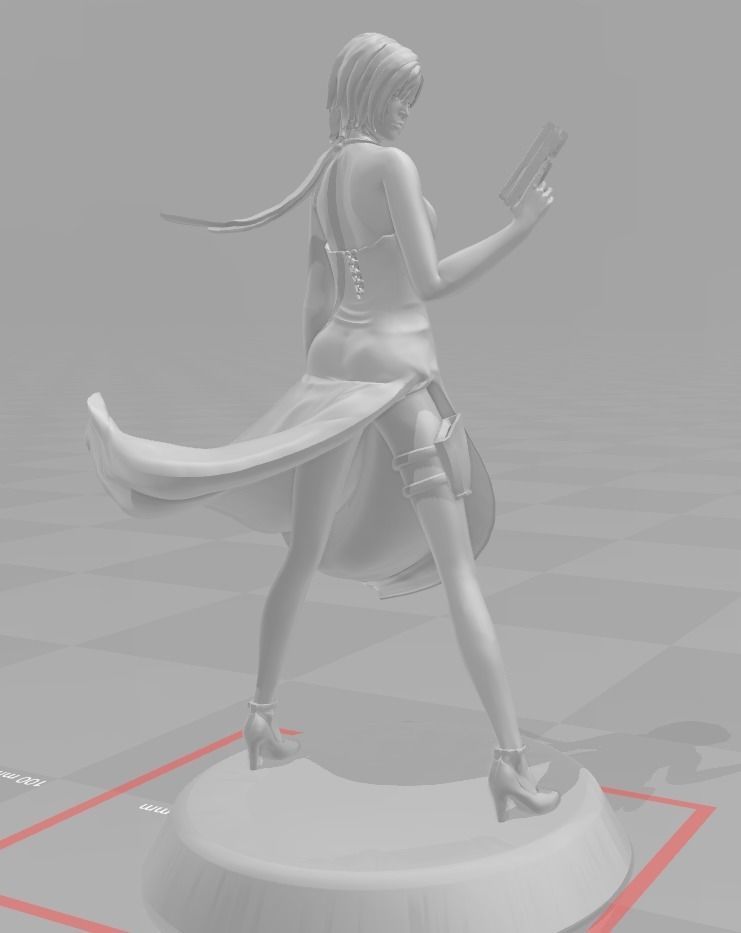 Resident Evil 4 ADA WONG 3D print model_1