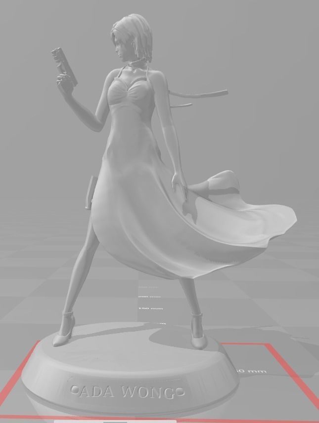 Resident Evil 4 ADA WONG 3D print model_2