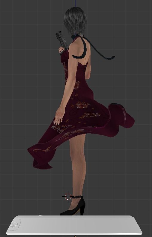 Resident Evil 4 ADA WONG 3D print model_4