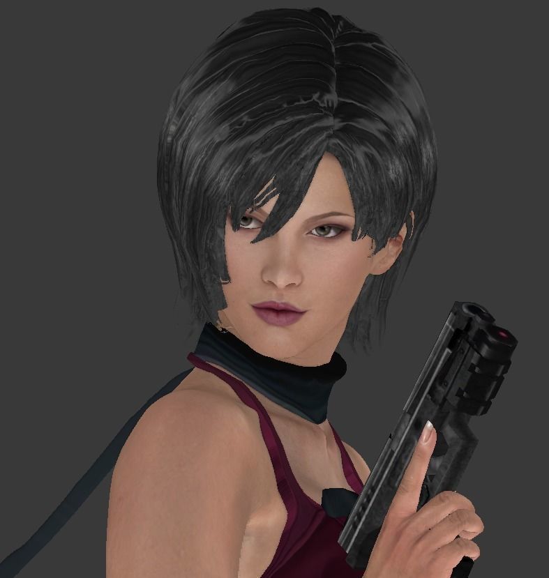 Resident Evil 4 ADA WONG 3D print model_7