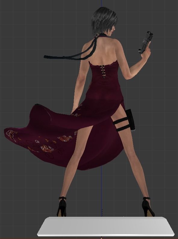 Resident Evil 4 ADA WONG 3D print model_5
