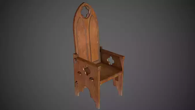 Chair Throne Medieval