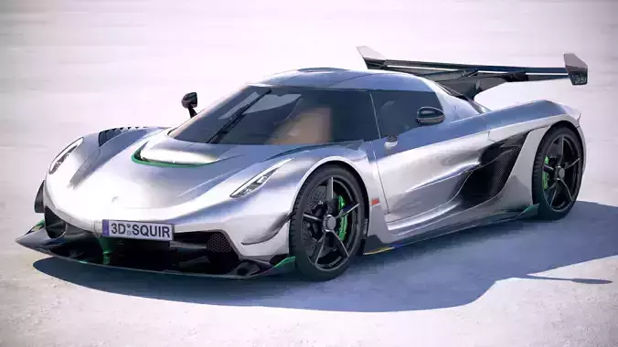 Koenigsegg Jesko 2020 3D model