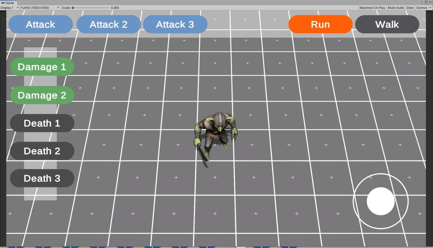 Goblin yoda Low-poly 3D model_4