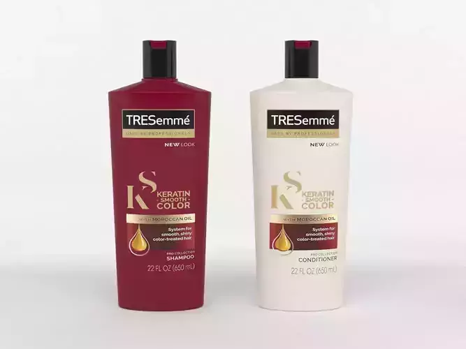 Tresemme Shampoo and Conditioner 3D model