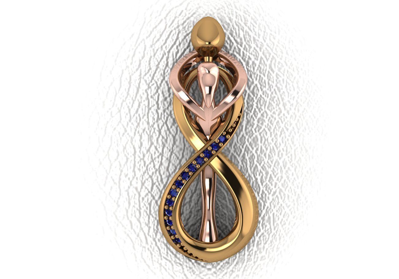 Light Weight Pendent collection 3D print model_19