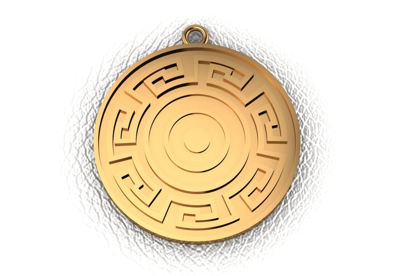 Light Weight Pendent collection 3D print model_1