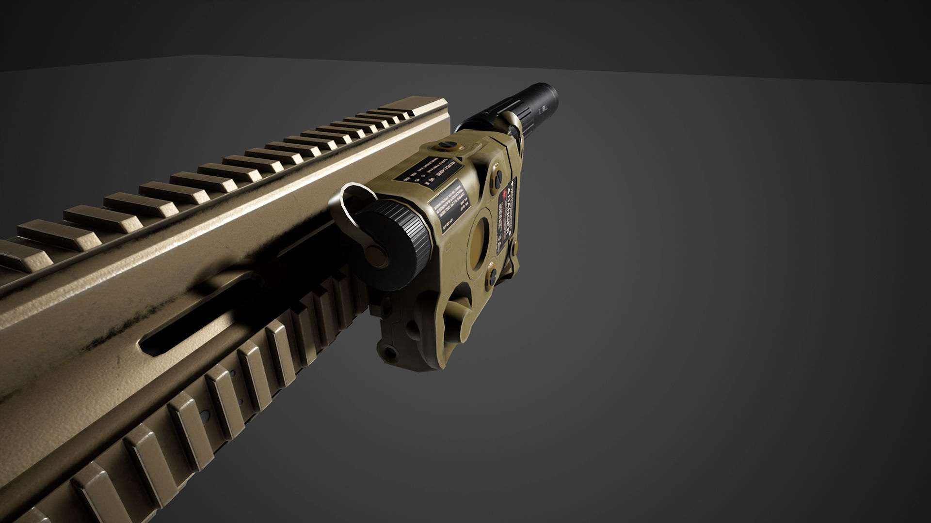 HK417 FPS PACK Low-poly 3D model_16