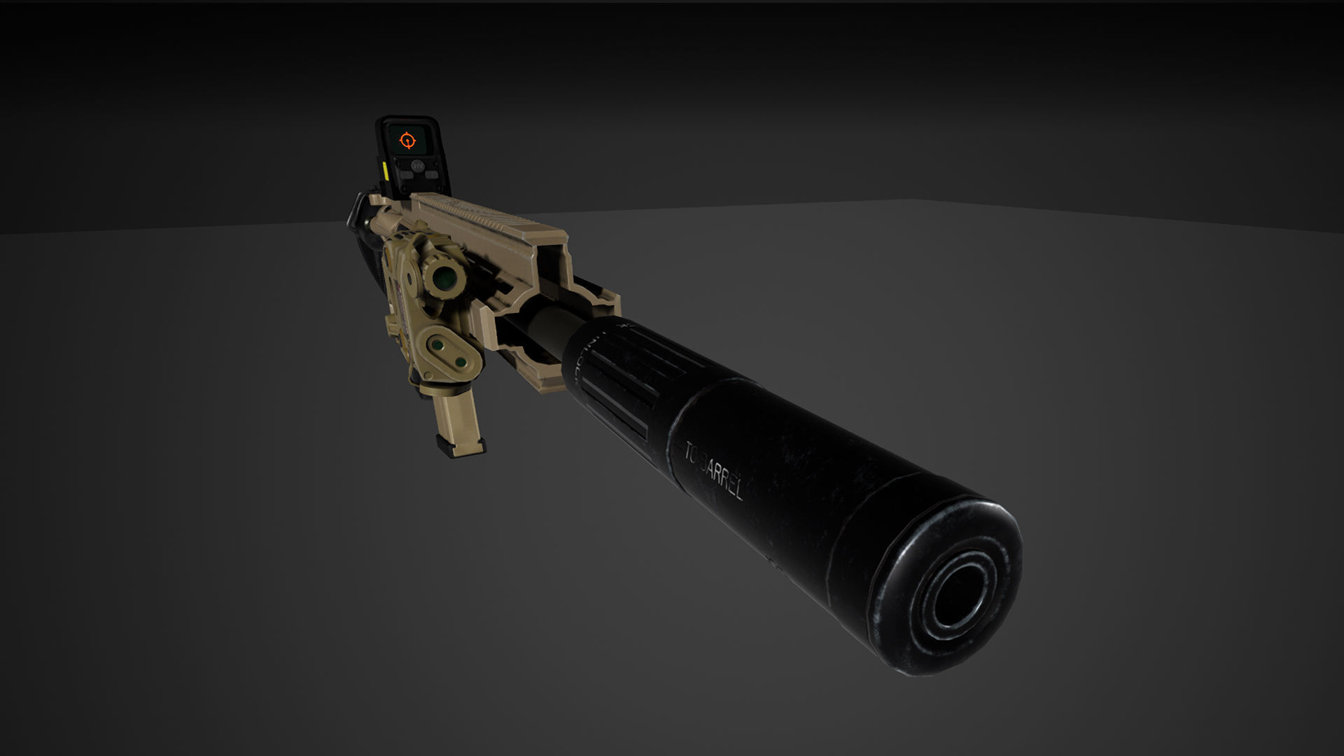 HK417 FPS PACK Low-poly 3D model_18