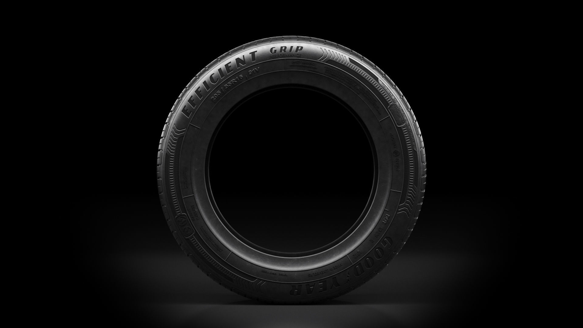 Tire R16 - Goodyear Efficient Grip Performance 3D model_3