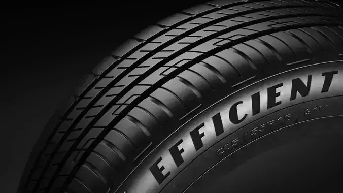 Tire R16 - Goodyear Efficient Grip Performance 3D model