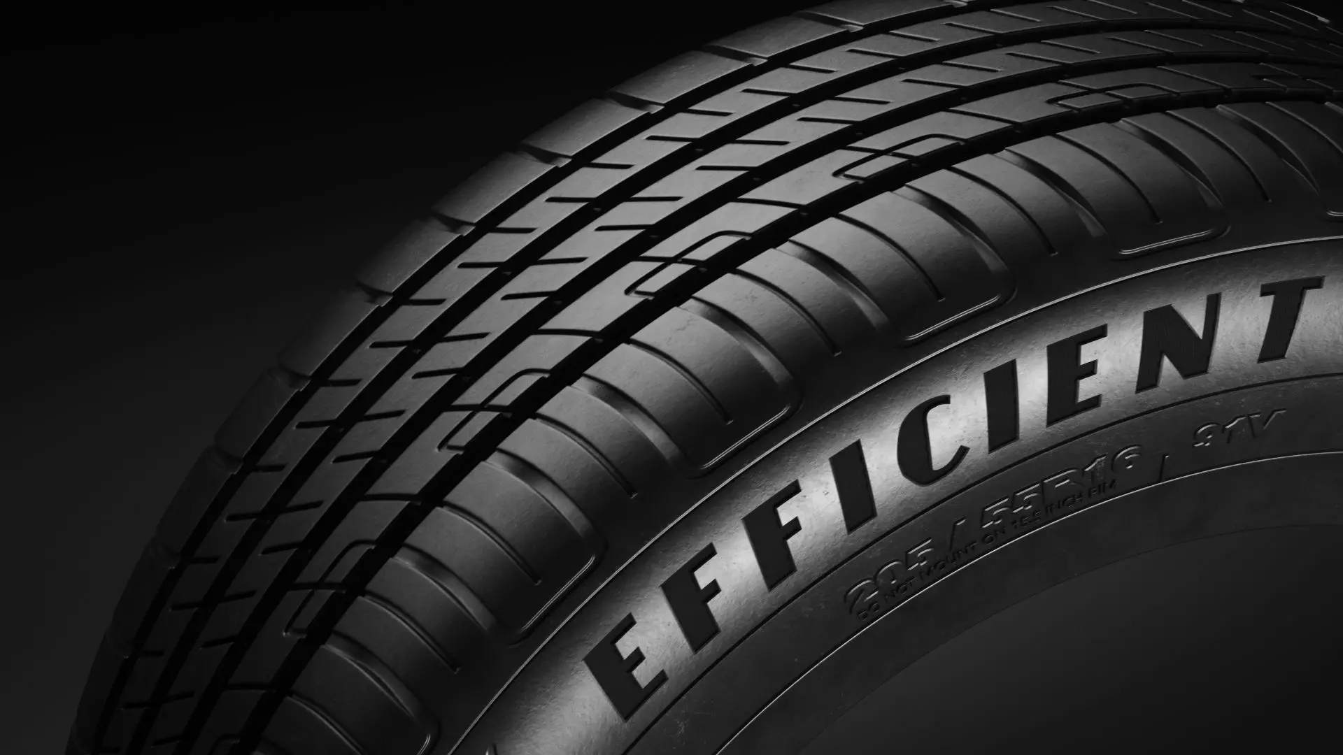 Tire R16 - Goodyear Efficient Grip Performance 3D model_0