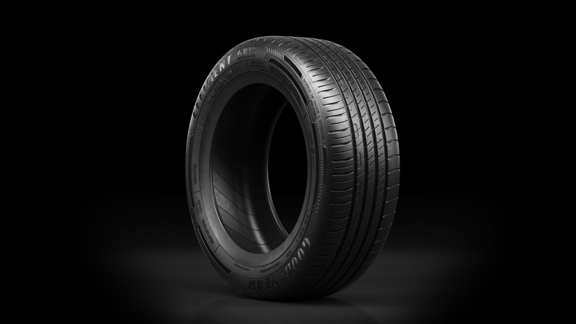 Tire R16 - Goodyear Efficient Grip Performance 3D model_4