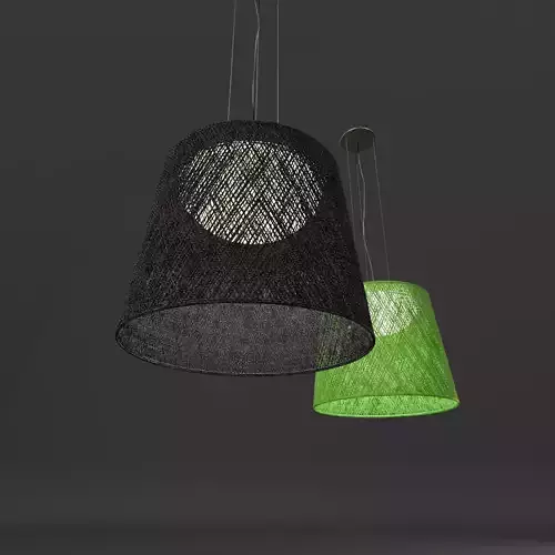Wind Outdoor Pendant Light - 4075 3D model