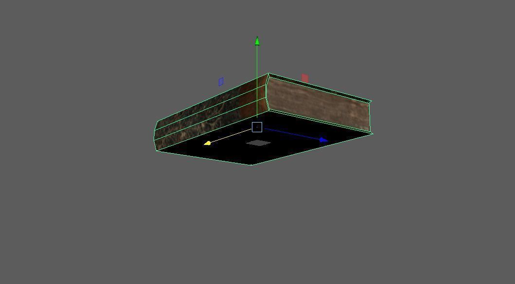 Old Strange Book Low-poly 3D model_1