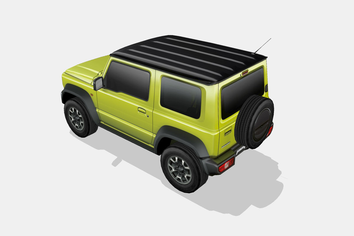 Suzuki Jimny 2019 Low-poly 3D model_14